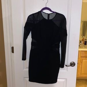 JAY GODFREY MESH CUT OUT DRESS